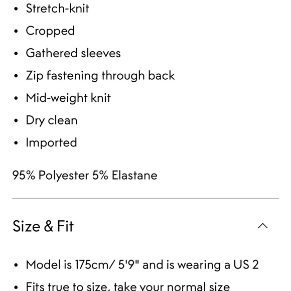 NWT ALICE + OLIVIA Genny cropped gathered stretch-knit top Sz US 8 - Picture 5 of 11